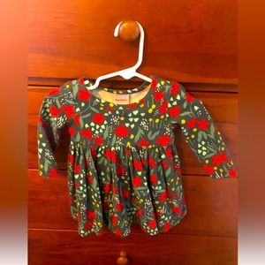 Hanna Andersson 6-12 month holidays skater dress.